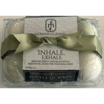 Inhale, Exhale 6 Pack Bath Bombs