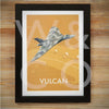Widdop & Co- Military Heritage Frame Print Vulcan | Eve & Ranshaw
