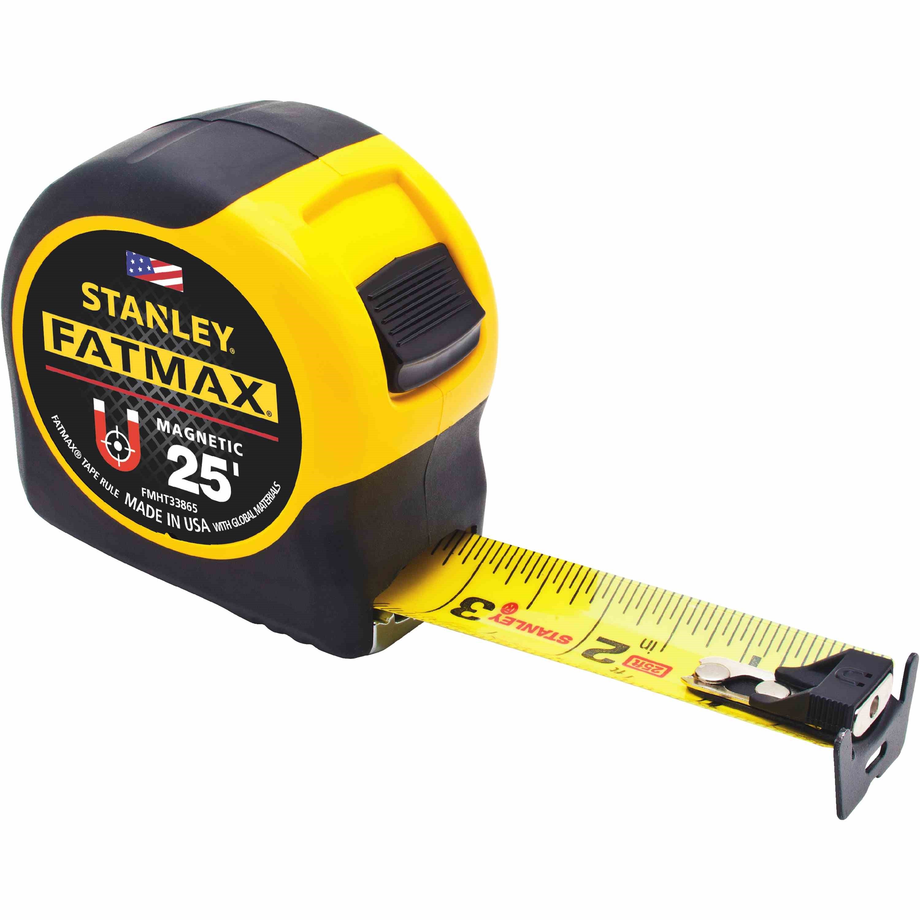 Stanley FATMAX 6 ft Keychain Tape Measure FMHT33706M, 1/2 in Width