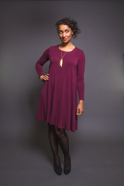 Closet Core - Ebony T-Shirt and Knit Dress – Needlework