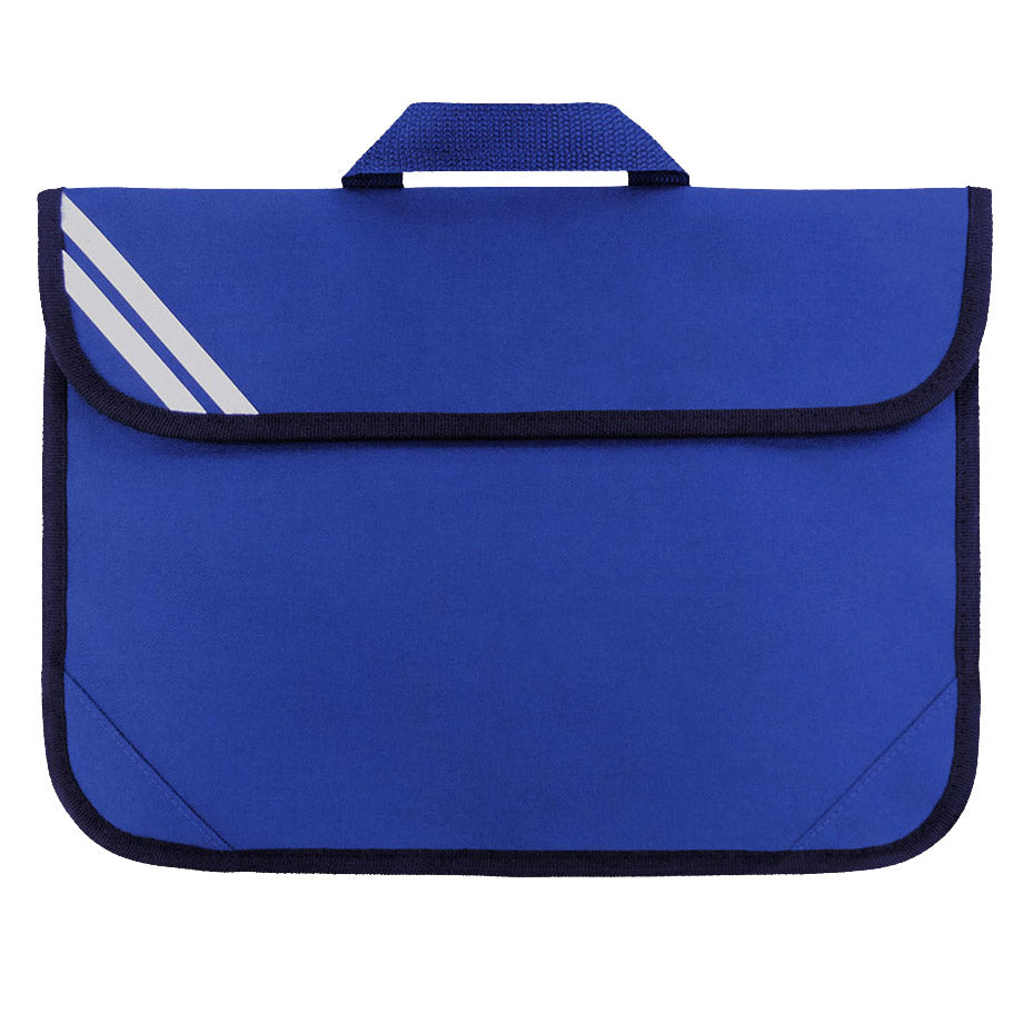 royal blue book bag