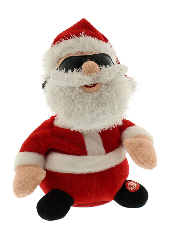 25cm Animated Santa Claus Moving Dancing Father Christmas