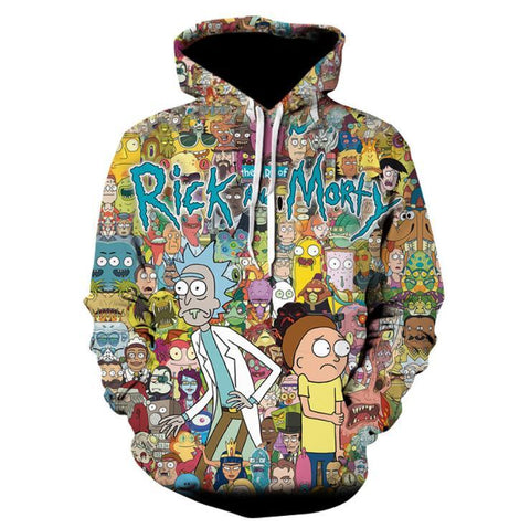 Rick and Morty Pullover Hoodies – cosplaysos