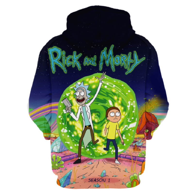 Rick and Morty Hoodie | Pullover Hoodie – cosplaysos