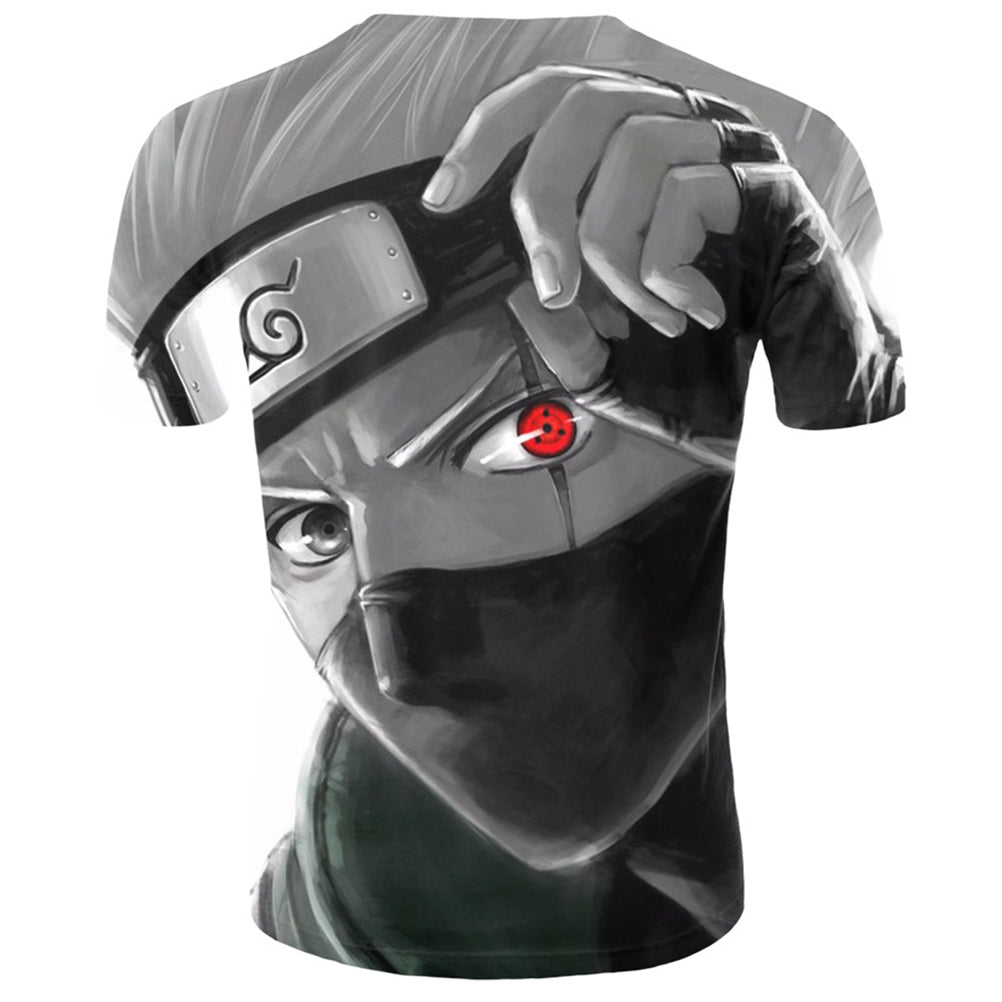 Naruto T Shirt Hatake Kakashi T Shirt Anime T Shirt Cosplaysos