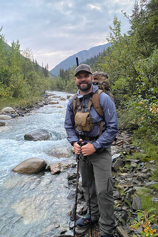 Steve Tests a Prototype in Alaska