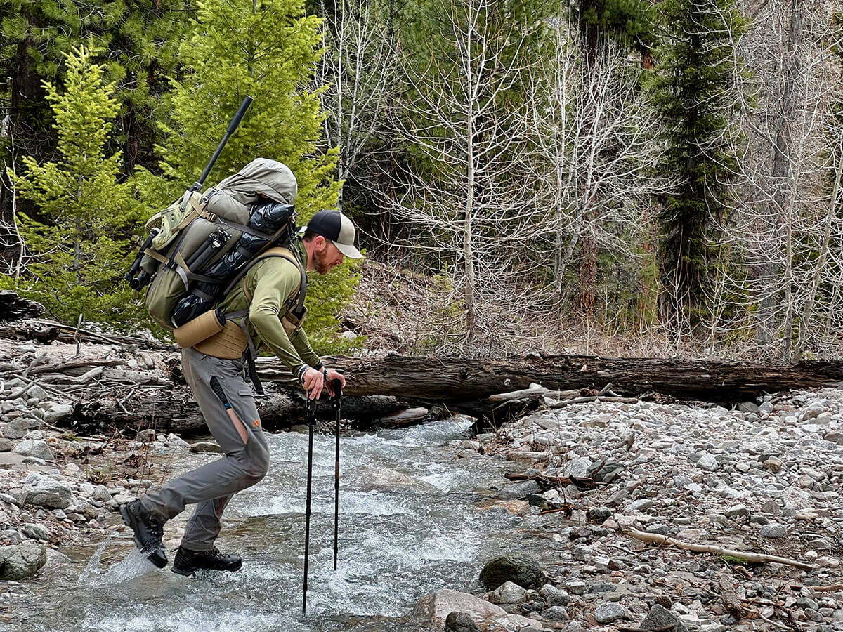 Mark Packs his Spring Bear