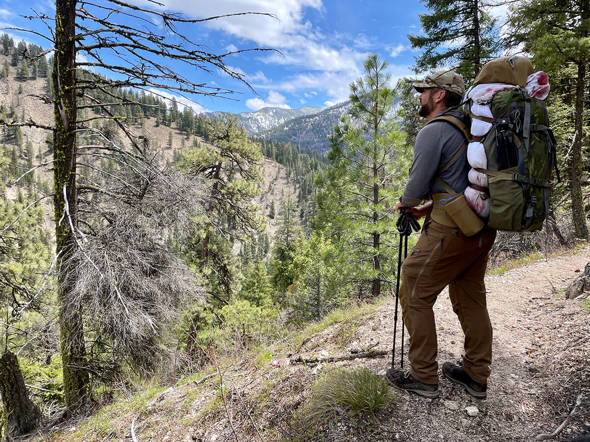 Steve Packs his Spring Bear