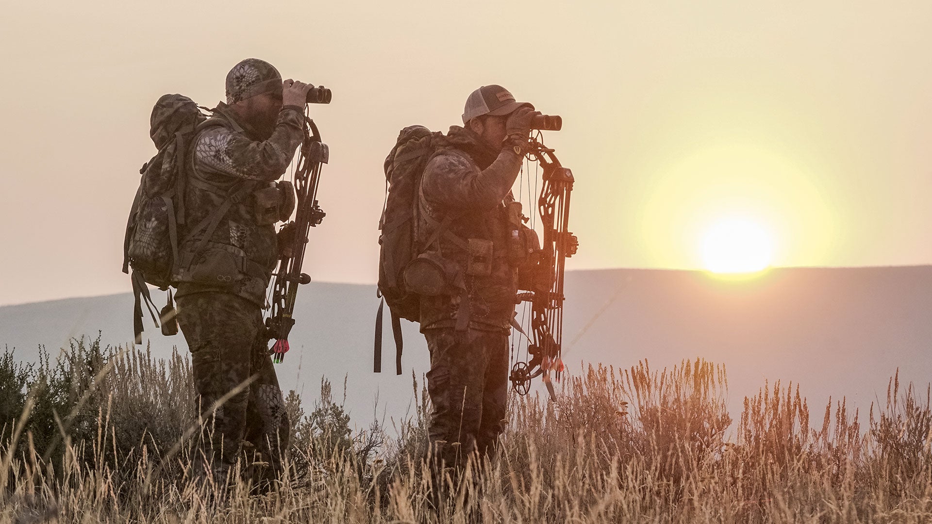 Hunters Glassing for Elk