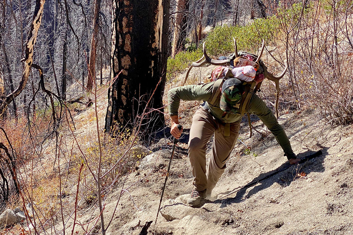 A Lightweight Base Layer Managing Moisture On A Hot, Heavy Hike