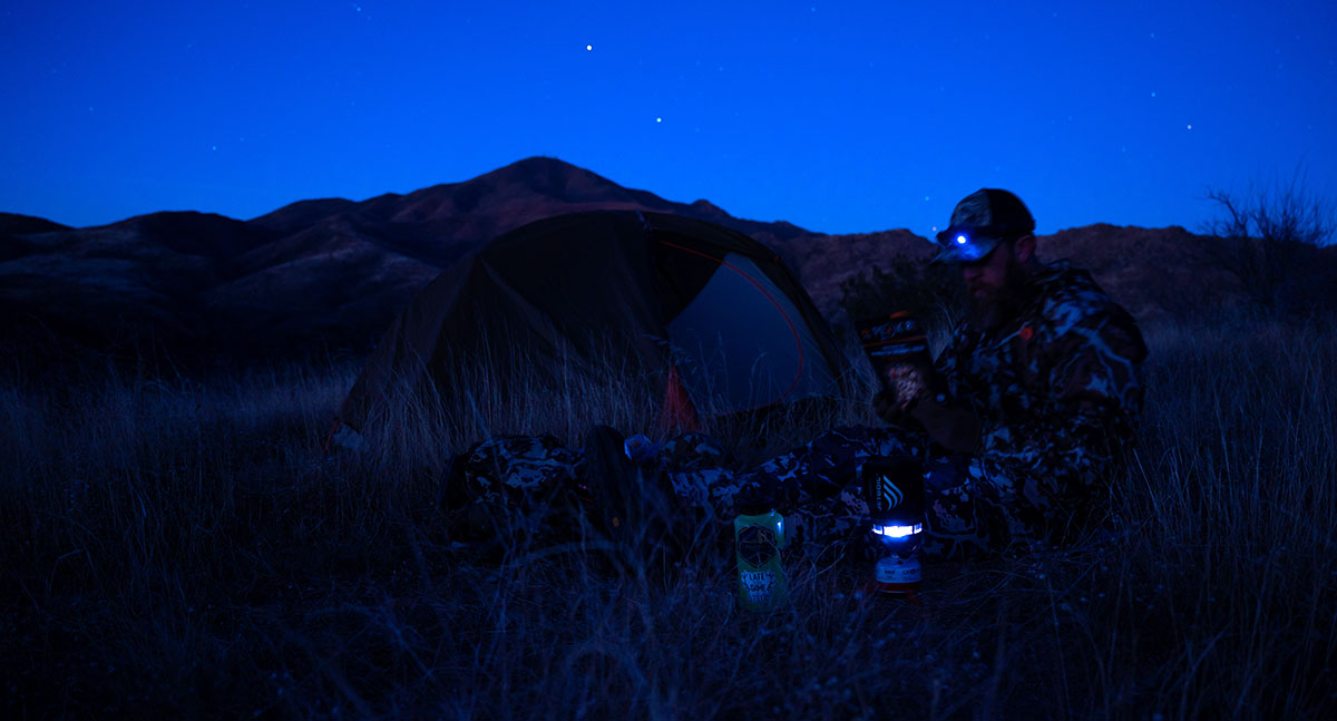 Backcountry Dinner Under the Stars