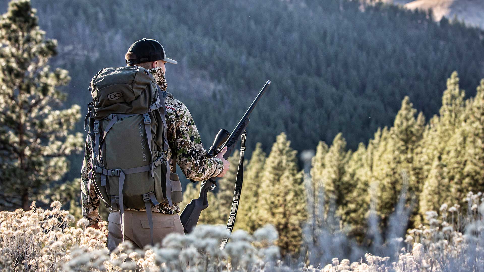 Hunter with K3 3200 Pack System