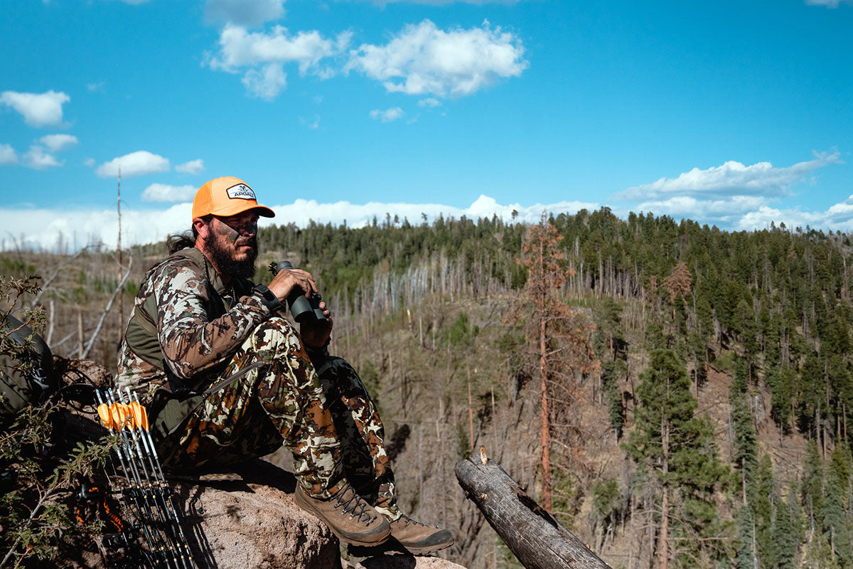 Bowhunter Glassing for Animals