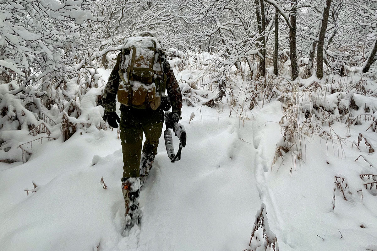 Gaiters and Gloves on a Snowy Hunt in Alaska