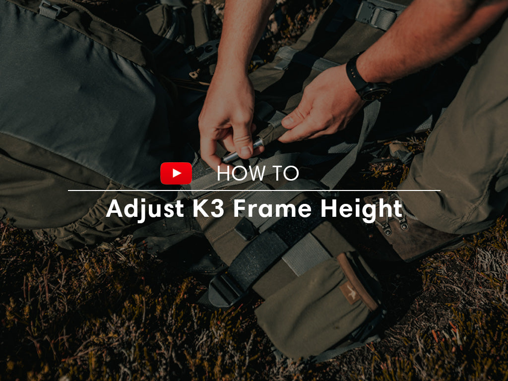 How To: Adjust K3 Frame Height in the Field