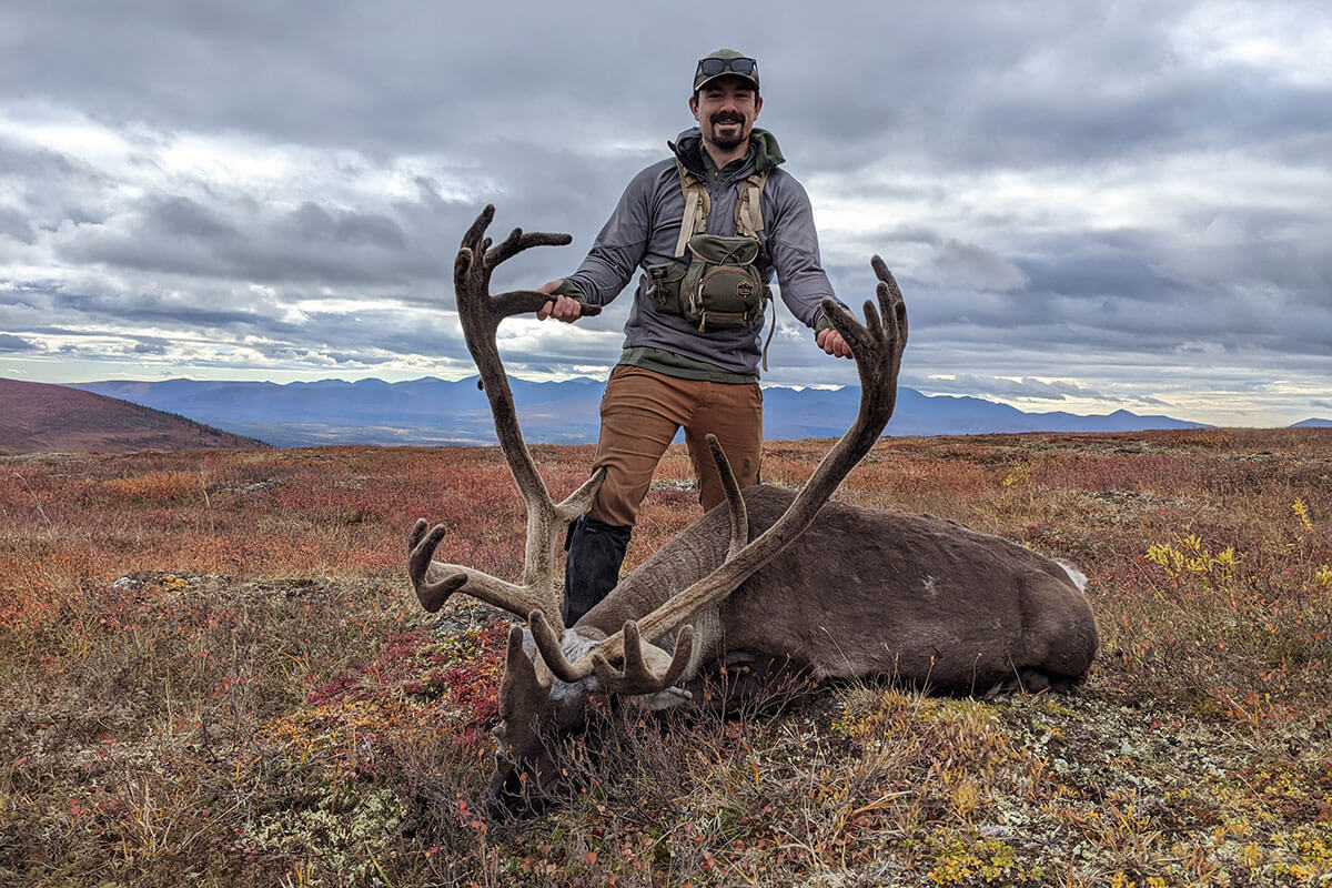 Joseph with his Caribou