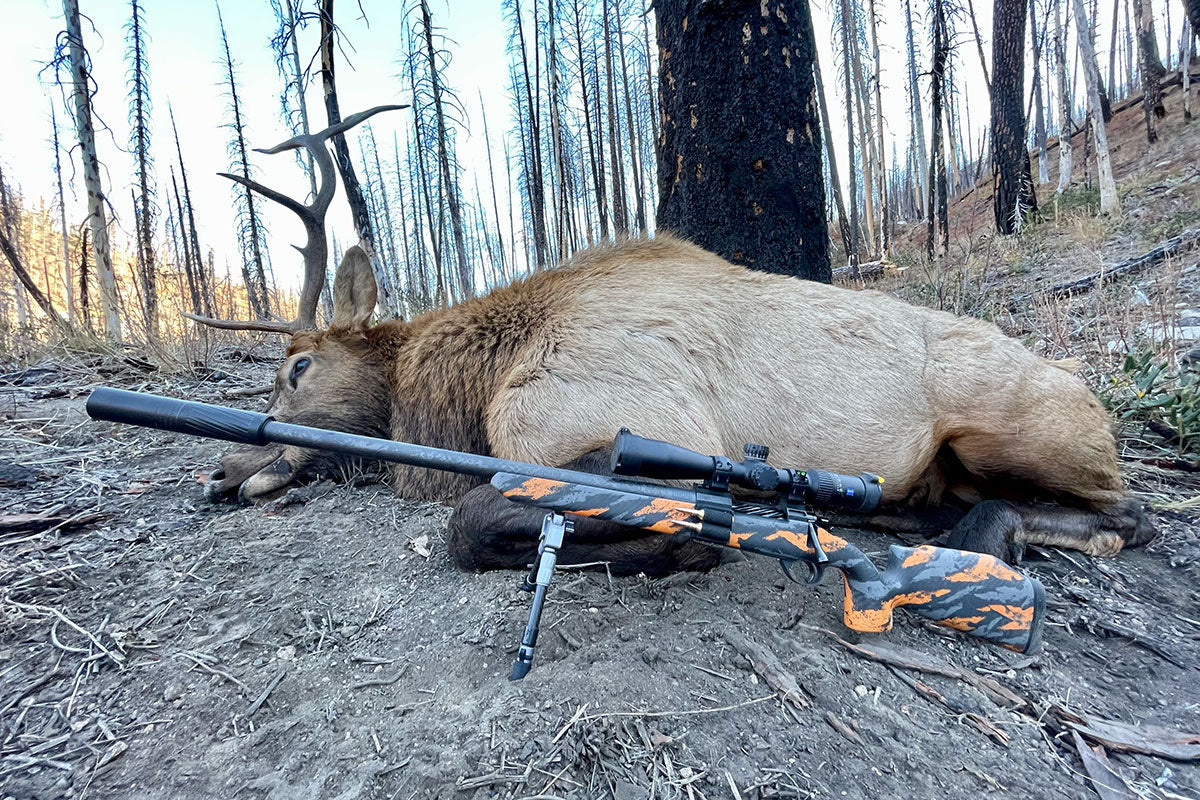 Mark's Rifle On A Successful Elk Hunt