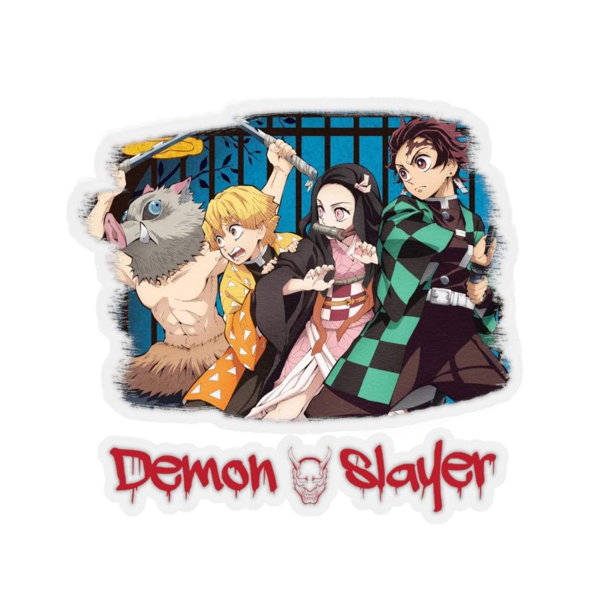 demon slayer sticker projectotaku