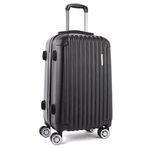 20inch Lightweight Hard Suit Case Luggage Black