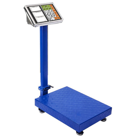 300kg Electronic Digital Platform Scale - Blue