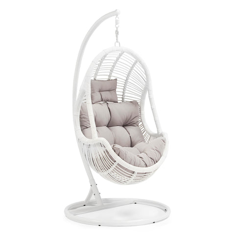 Swing Chair Outdoor White