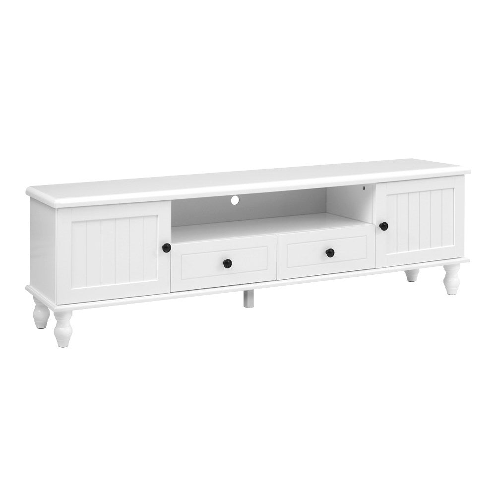 160cm French Provincial TV Entertainment Unit - White