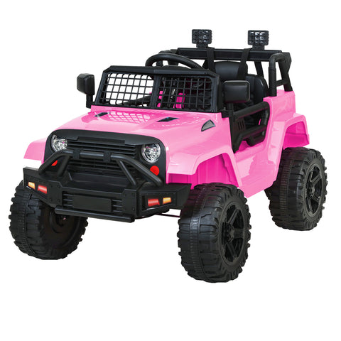 Kids Ride On Jeep - Pink