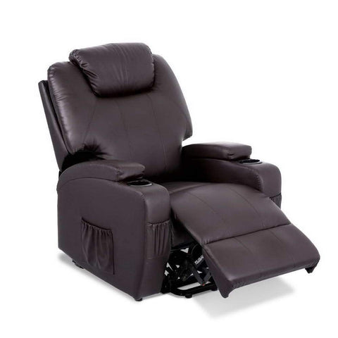 PU Leather Electric Recliner Massage Chair