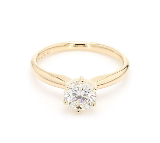 Solitaire Diamond Certified Ring Beautiful 14K Gold Custom Diamond Wedding Solitaire  Ring for Men at Rs 2.09 Lakh / Piece in delhi