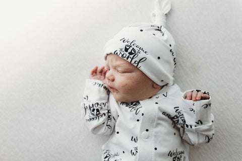 New baby coming home outfit by Lottie & lysh