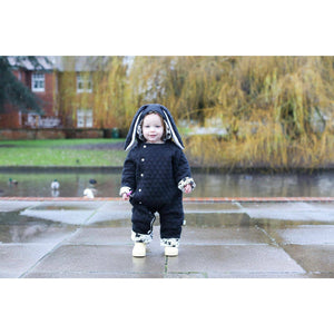 bayridgecaskandkeg monosplatter bunny pramsuit