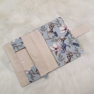 handmade nappy and wipes storage case