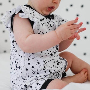 Cute baby fashion. Black and white children's clothing by bayridgecaskandkeg