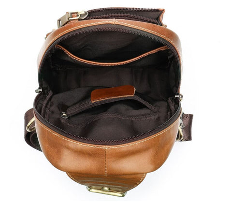 Casual Men's Crossbody Sling Bag Large Capacity