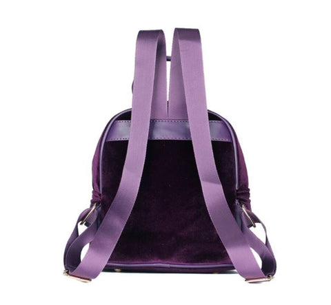 HOBA Velvet Mini Backpack - Back View