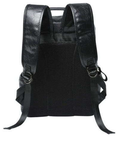 Masson Men's Professional Leather Backpack - Back View - The Store Bags