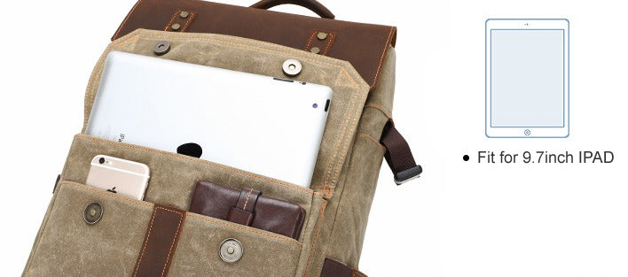 TSB Retro Camera Backpack - Ipad Compartment - The Store Bags