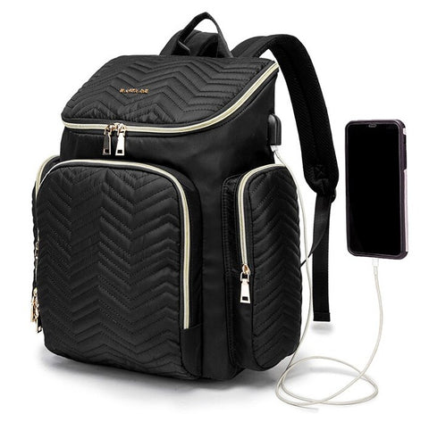 TSB USB Diaper Backpack - The Store Bags
