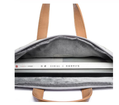 Women's Laptop Work Bag - Inner Soft Fur