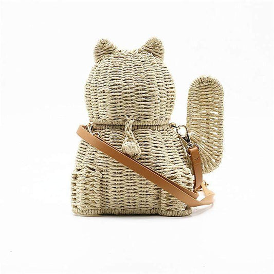 TSB Large Straw Summer Handbag