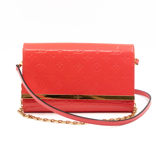 Louis Vuitton Félicie Pochette Monogram Empreinte Scarlet Red in