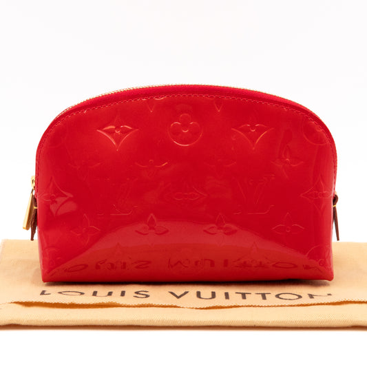 Louis Vuitton Cosmetic Pouch PM Black Monogram Empreinte