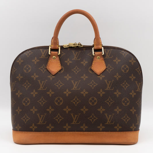 Louis Vuitton Monogram Alma Voyage GM M41445 Boston Bag LV 0014