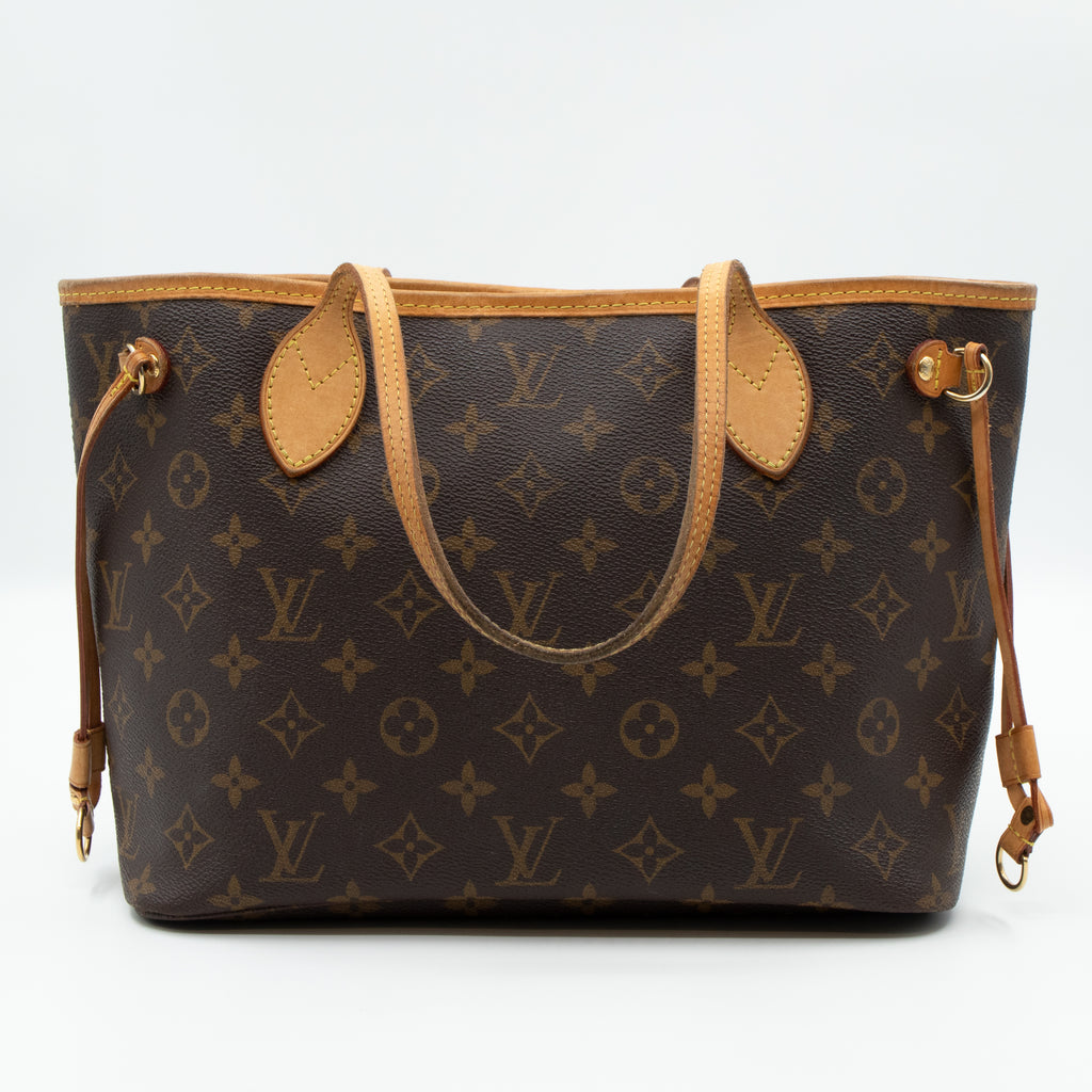 LOUIS VUITTON Monogram Neverfull PM Tote Bag M40155 LV Auth