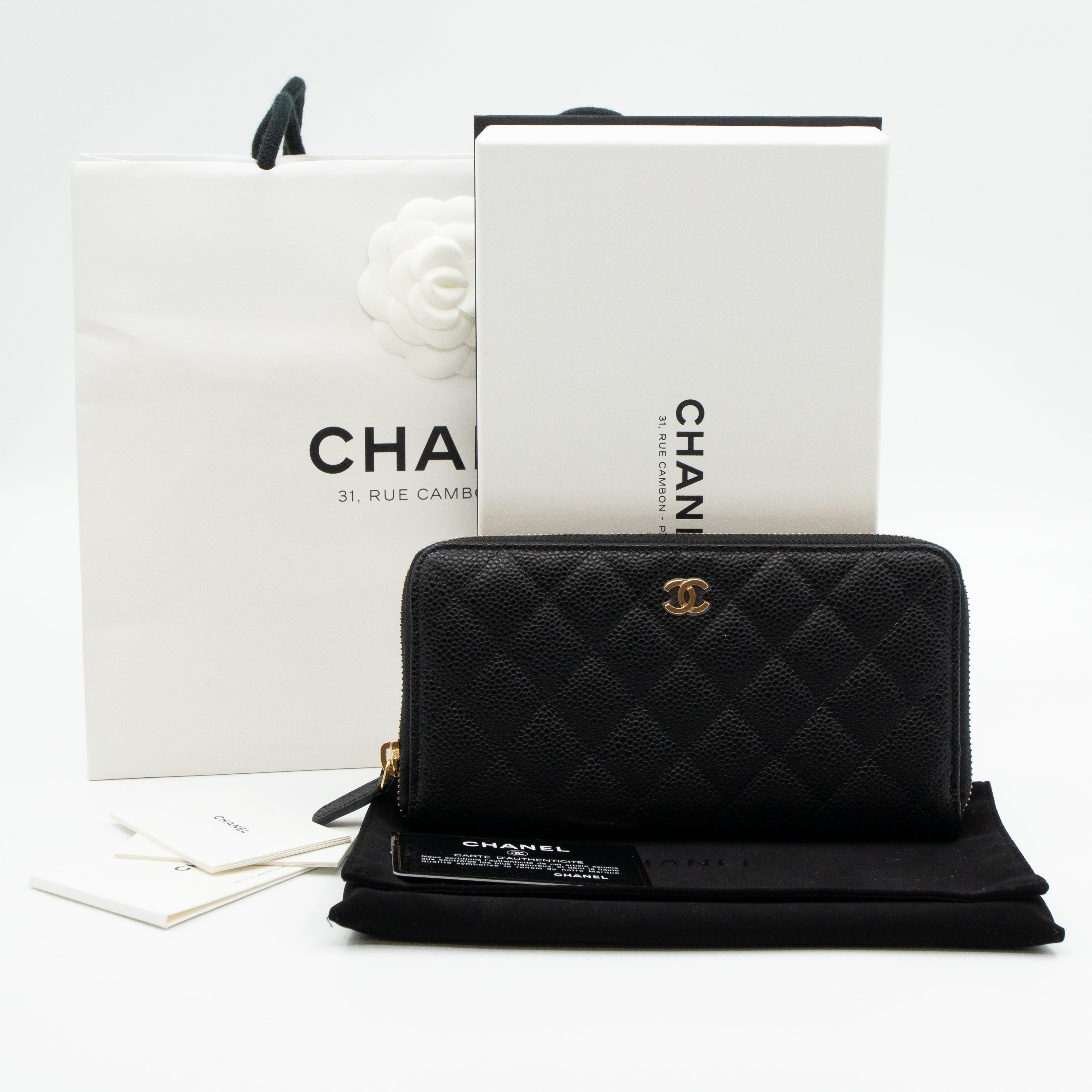 CHANEL Classic Long Zipped Wallet  AceConsigncom