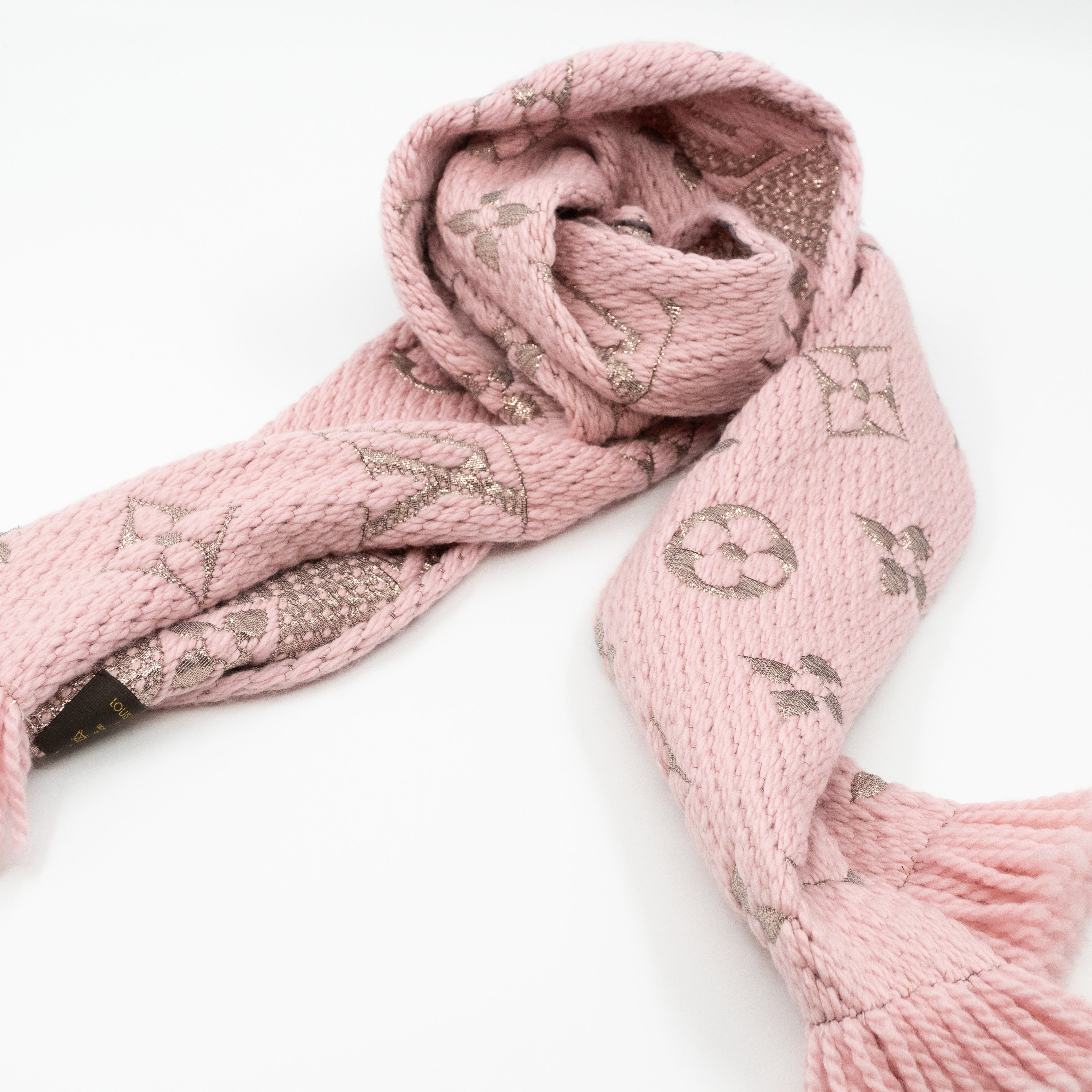 Louis Vuitton Logomania Shine Scarf.