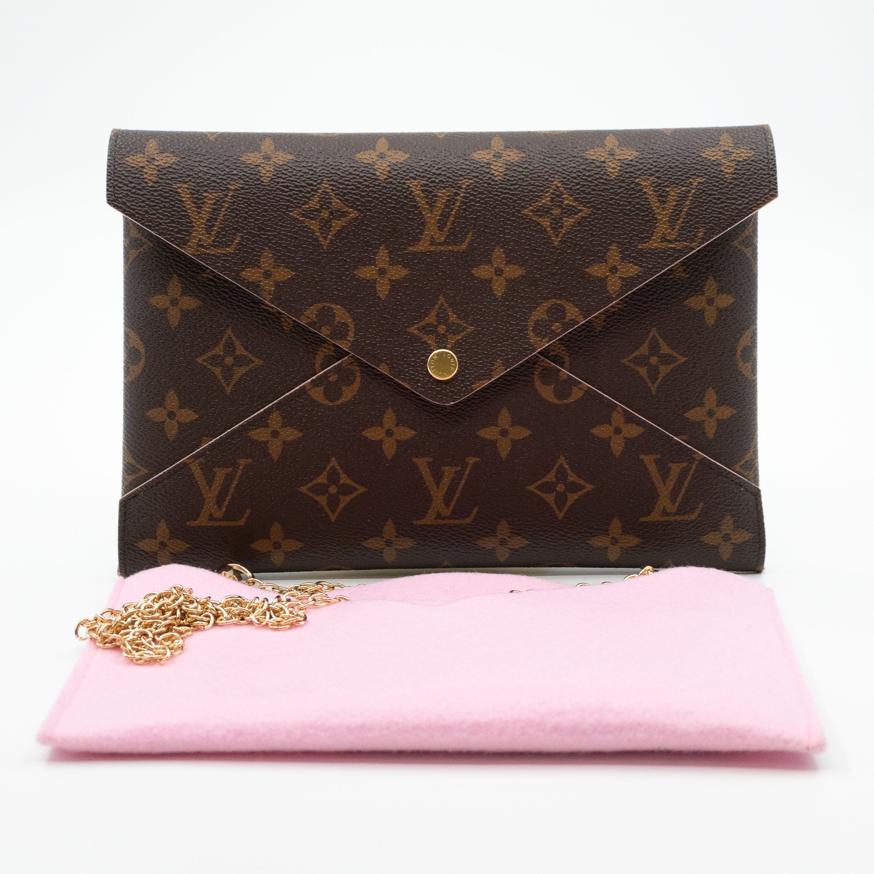 Louis Vuitton KIRIGAMI POCHETTE Small Only Monogram Added Strap Crossbody  Bag at 1stDibs  kirigami pochette insert with chain, kirigami louis  vuitton crossbody, lv kirigami crossbody