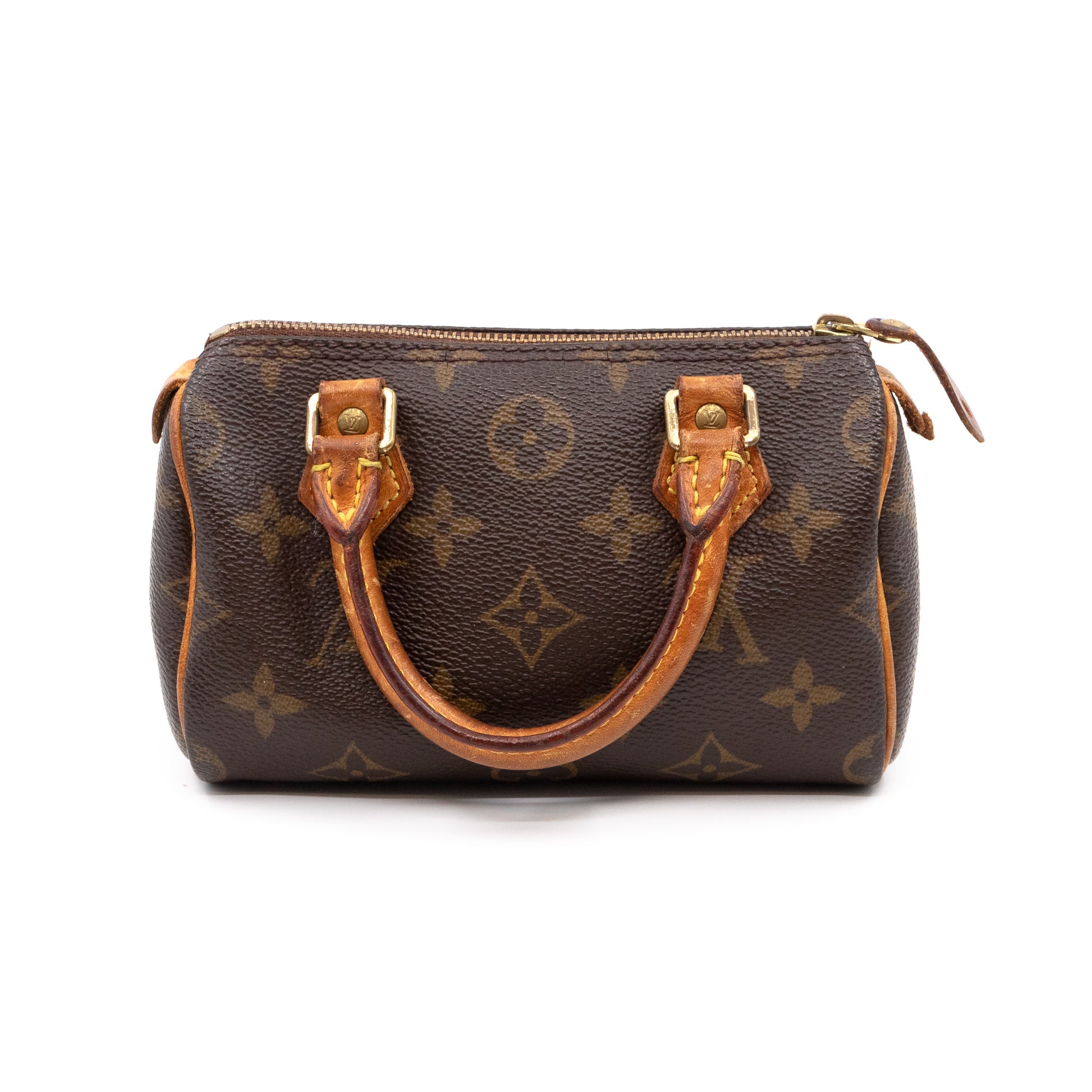 90's Louis Vuitton Mini Speedy with Push lock Closure - Shop Quirk