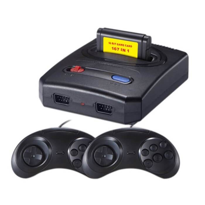 Super Sega Game Console (167 in 1 games 