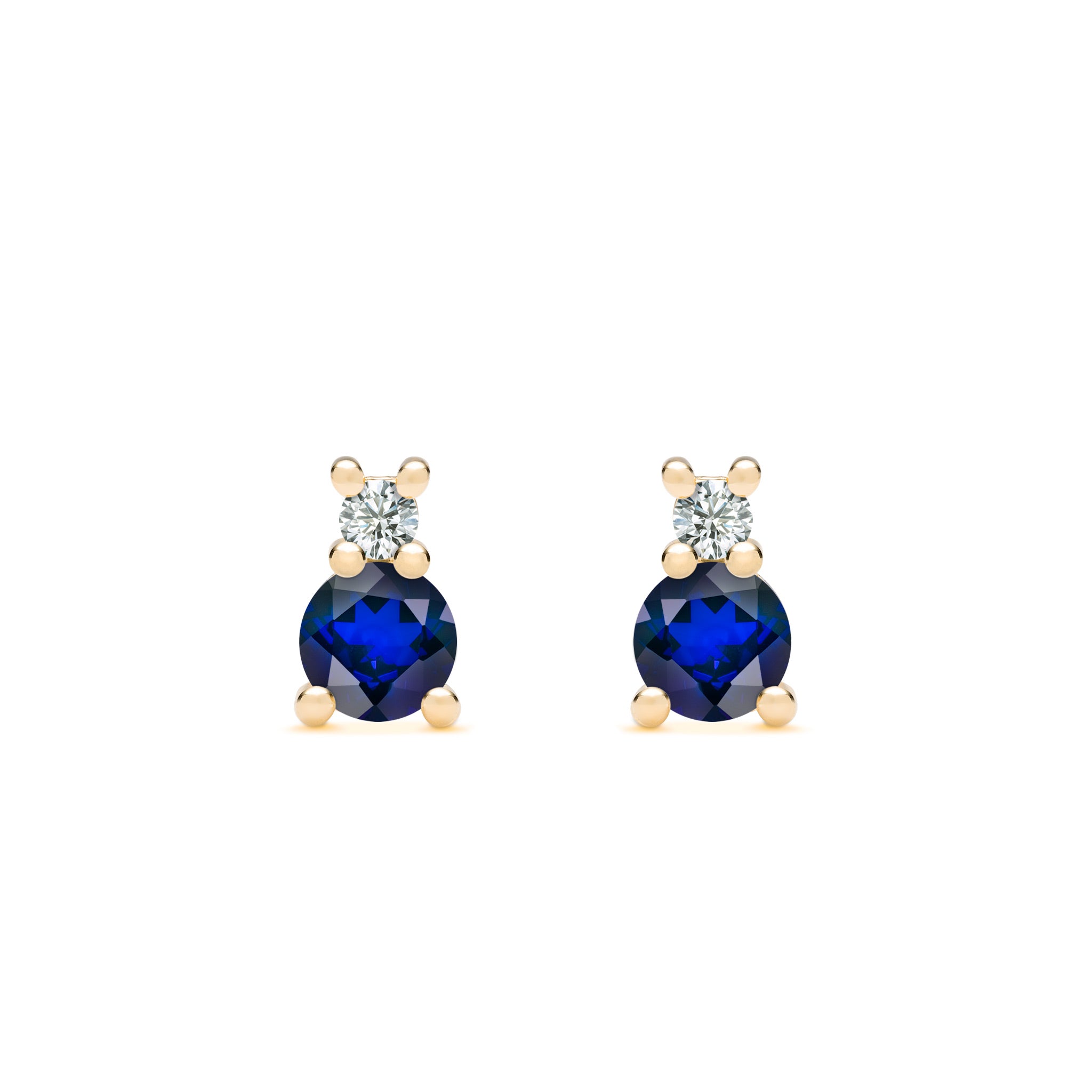 Image of Greenwich 1 Sapphire Earrings